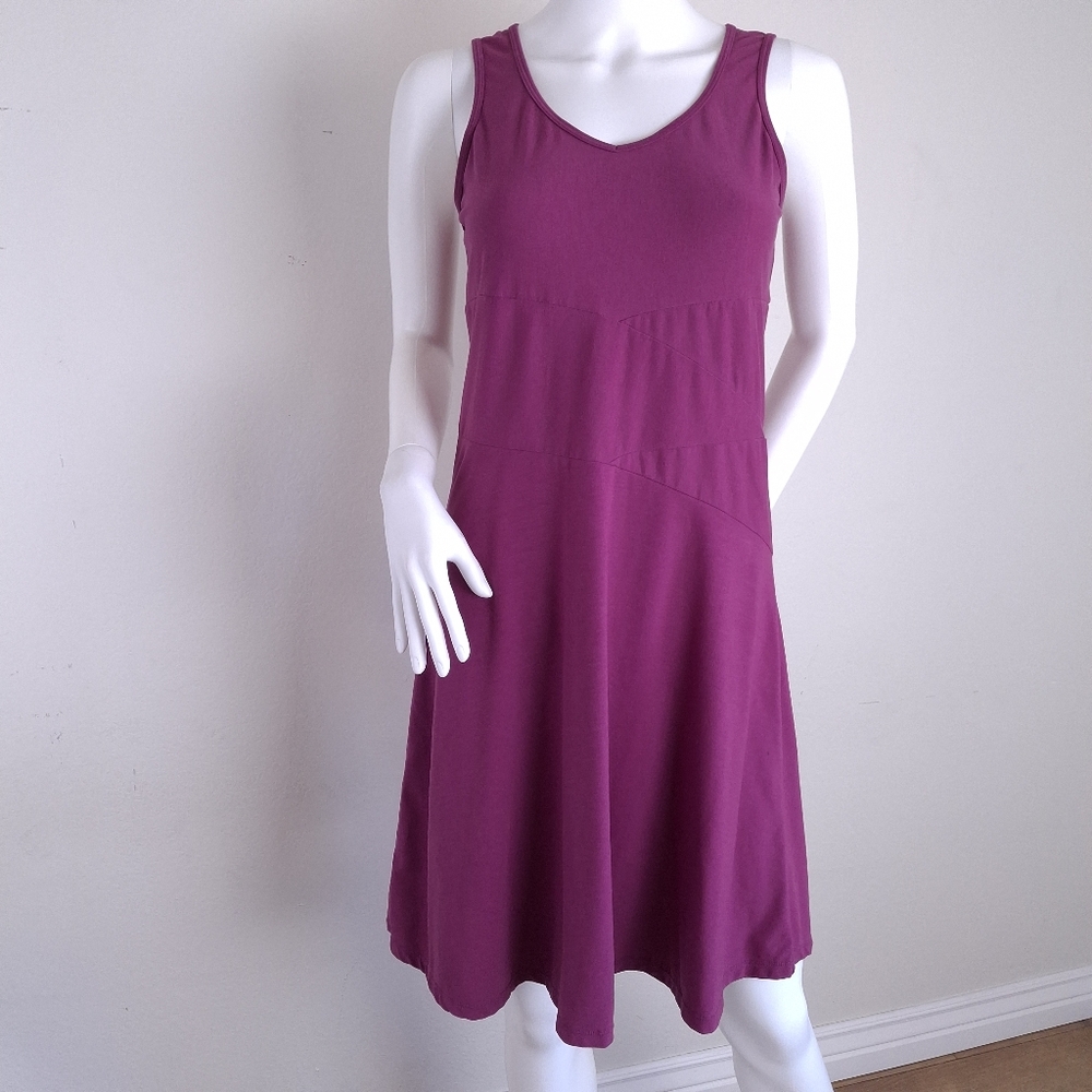 Prana Amelie Fuscia Sleeveless Dress